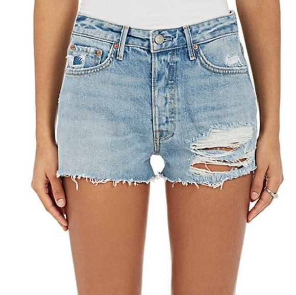 Levi's made and crafted high rise cut off shorts - Picture 3 of 7